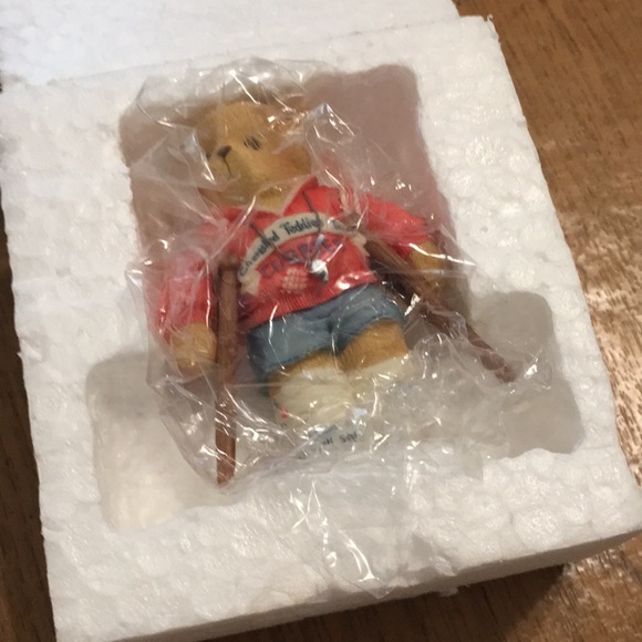 Cherished Teddies Wade Weathersbee 1998 Membears Only Figurine - Picture 6 of 6